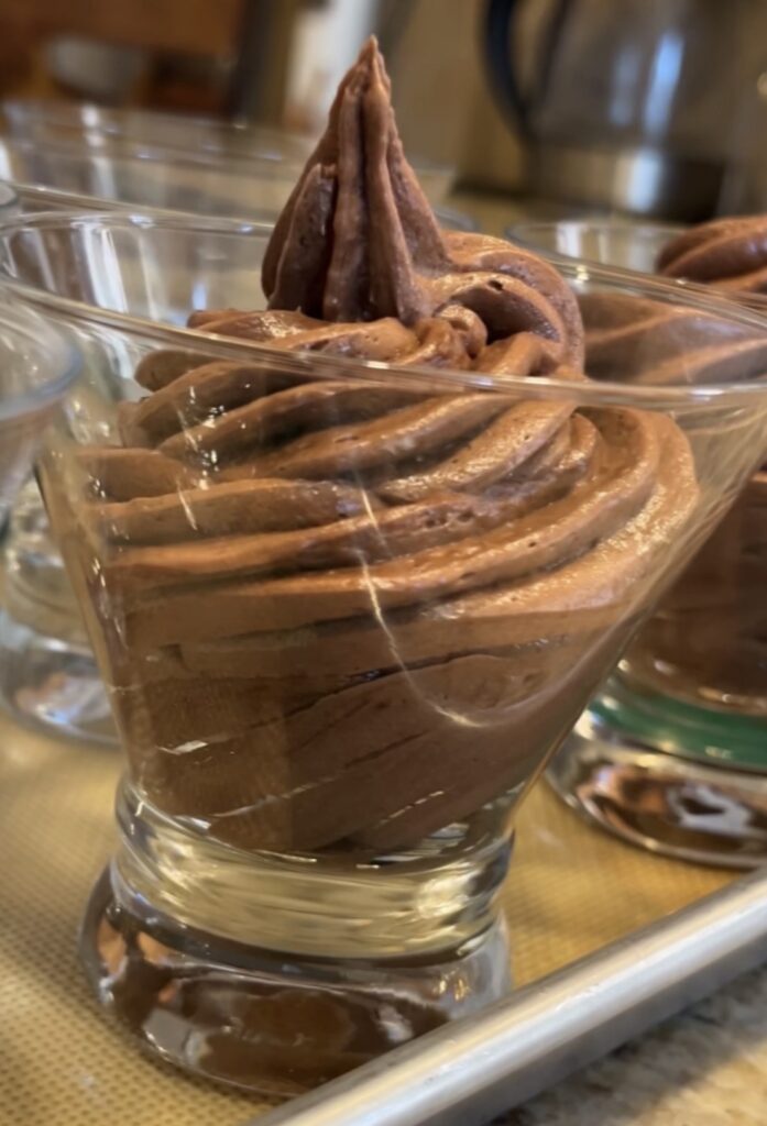 classic chocolate mousse