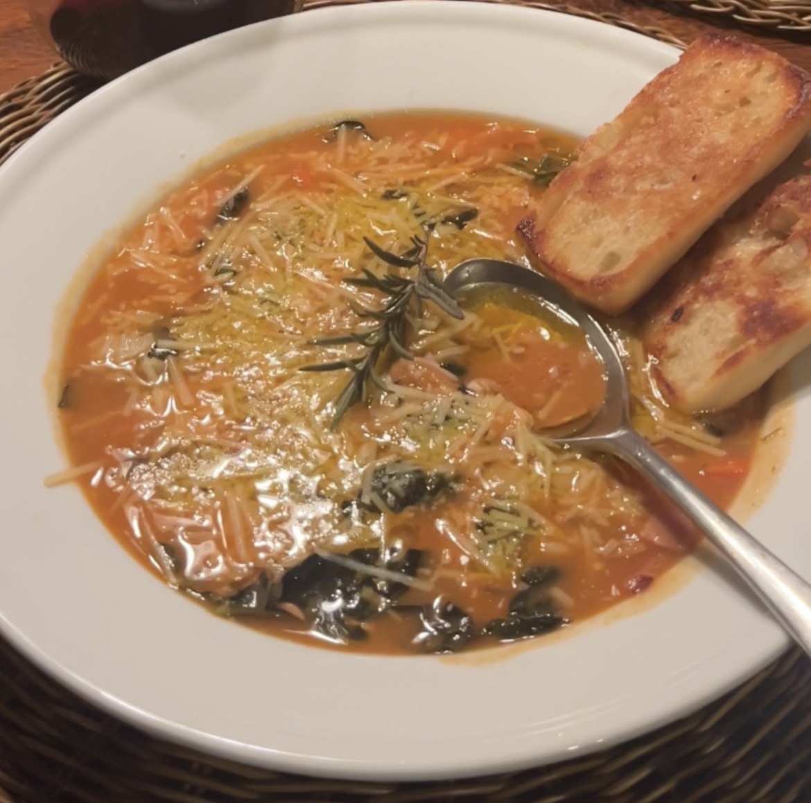 Tuscan White Bean Stew with Bitter Greens
